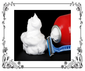 Cleaning With Shaving Foam