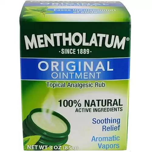 Mentholatum Ointment, 3 Ounce / 85 g (Pack of 2)